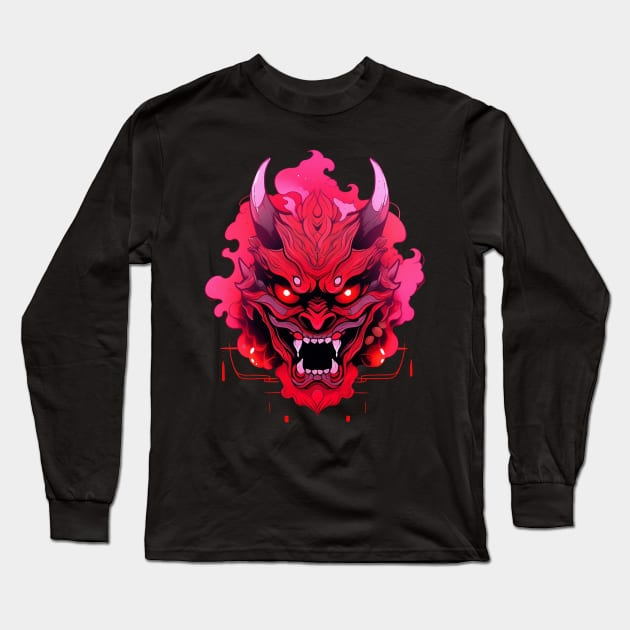 Japanese Dragon Shinjuku Long Sleeve T-Shirt by MikeyMeta